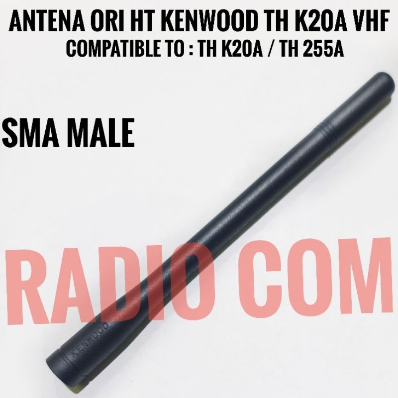 ANTENA HT KENWOOD TH K20A TH 255A VHF SMA MALE ANTENNA ORIGINAL HT KENWOOD VHF TH-K20A TH 255A VHF