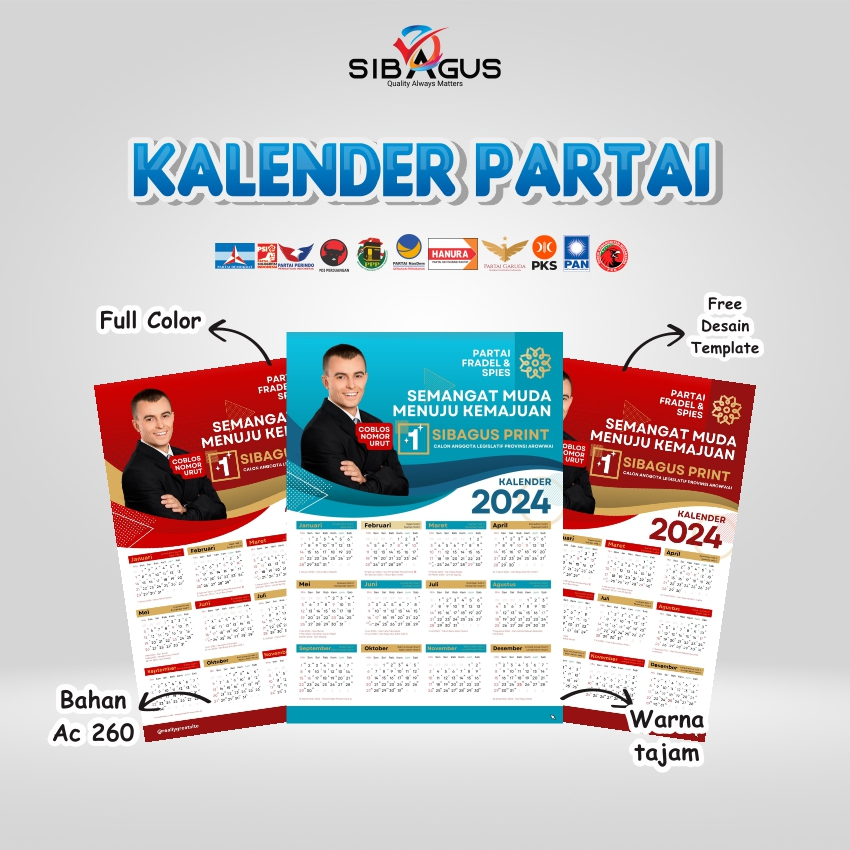 

Kalender Partai Murah