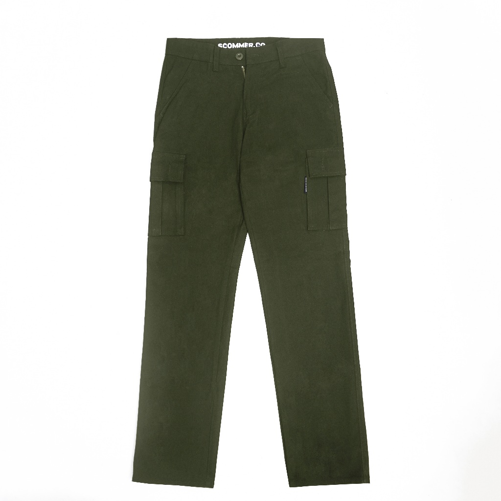 Scommer Long Cargo Pants Army