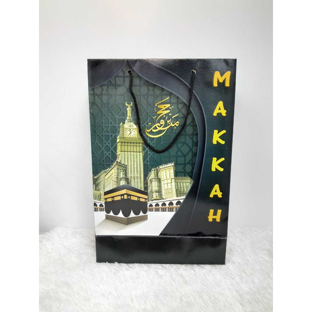 

Paper Bag Makkah | Paper Bag Oleh Oleh Haji & Umroh | Paper Bag Hampers
