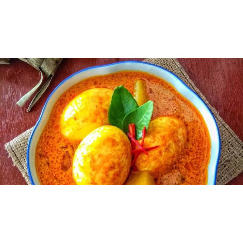 

GULAI TELUR BULAT 5 BUTIR (READY)