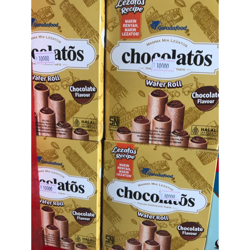 

Chocolatos Wafer Rolls