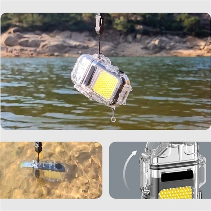 Korek Api Elektrik plasma charger Lampu Senter mini LED Torch USB Pemantik Api Elektronik Senter Pen