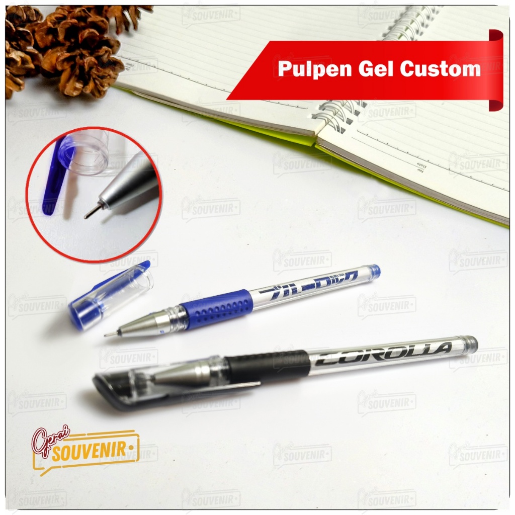 

Ballpoint pulpen bolpen bolpoin jel promosi Custom desain logo tulisan Souvenir pernikahan warna warni lucu murah