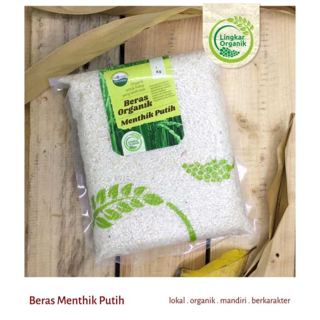 

Lingkar Organik - Beras Menthik Putih - 1kg/2kg