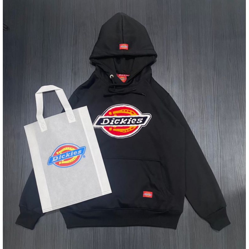 HOODIE DICKIES HITAM BORDIR