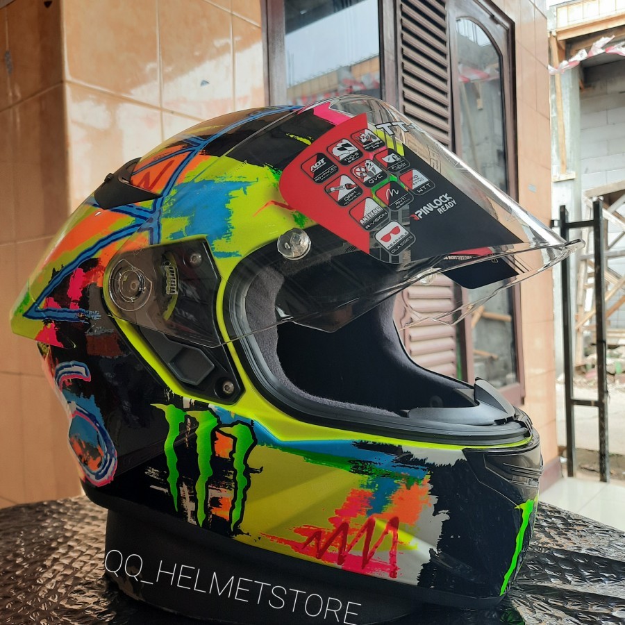 HELM KYT TT COURSE REPAINT WINTER TEST WD HELM KYT FULL FACE