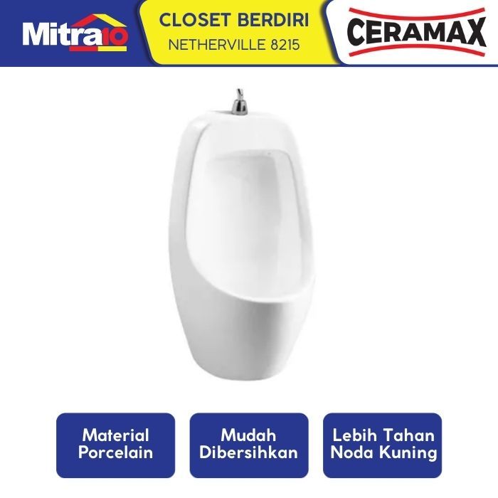 Ceramax Closet Berdiri Netherville 8215 Putih