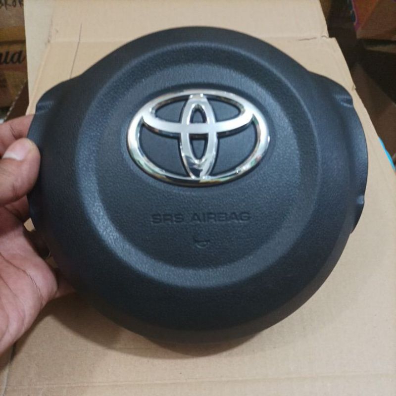 Cover airbag stir setir mobil Toyota Rush tahun 2019 Up original