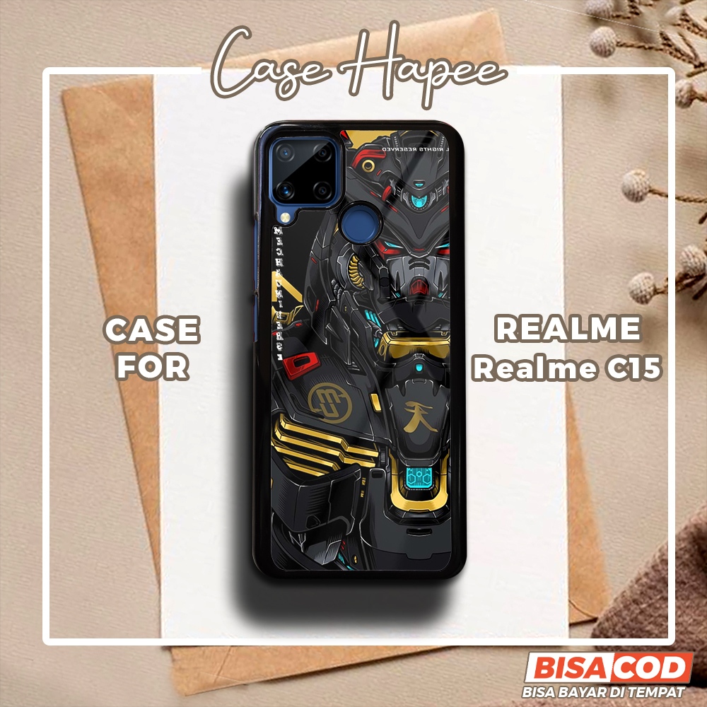 Case Realme C15 Casing Realme C15 [GNDM] Casehapee Case Glossy Case Aesthetic Custom Case Premium So