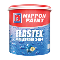 Cat Tembok Pelapis Anti Bocor Nippon Paint Elastex 3in1 4kg Cat Tembok