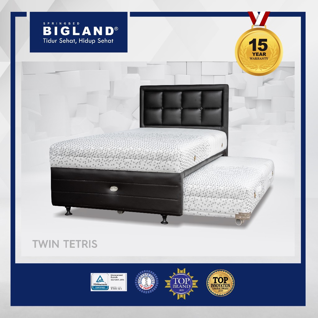 Bigland - Springbed Twin Tetris