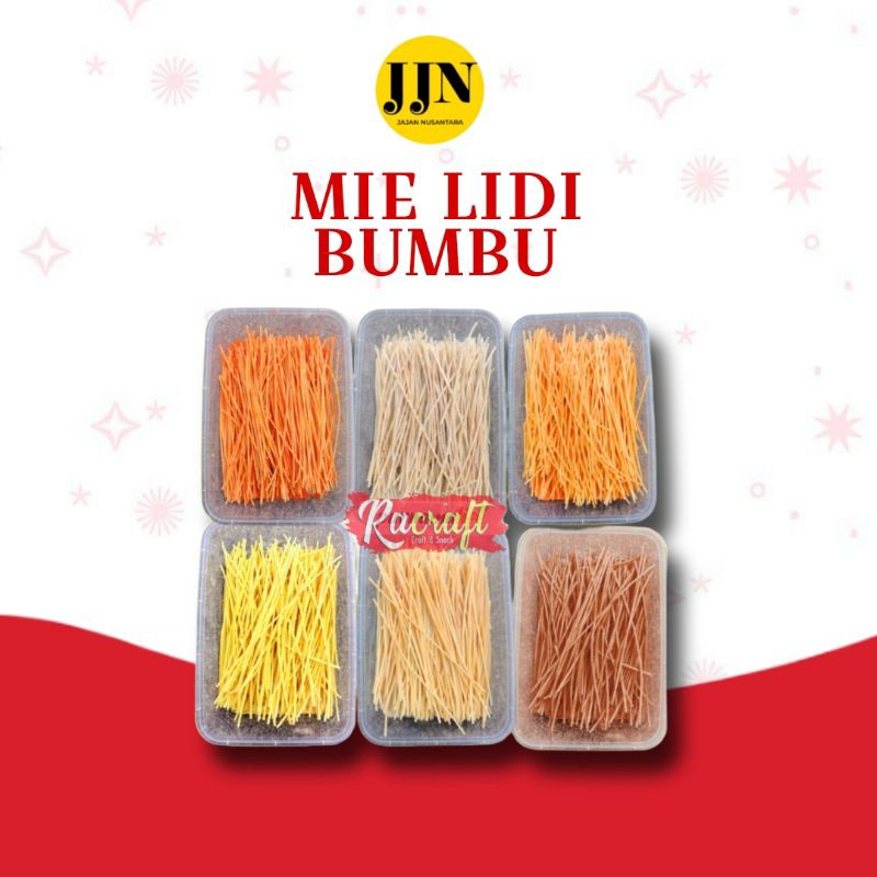 

Mie Lidi BOX pedas gurih mildi bbq jagung keju ayam sapi panggang