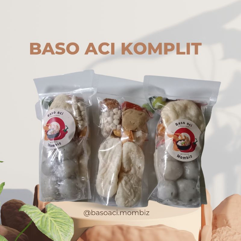 

(3pcs) paket bundling baso aci komplit
