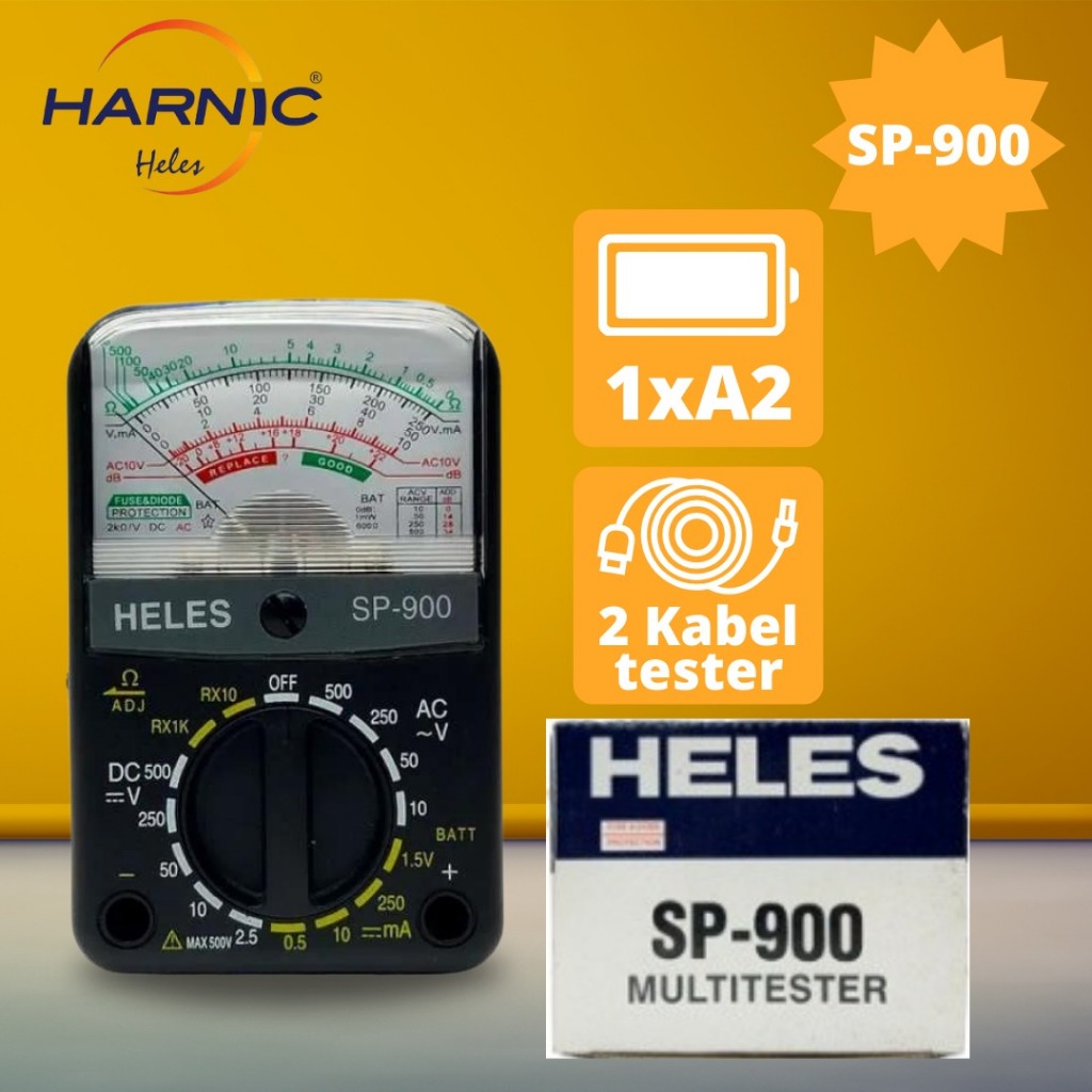 MULTITESTER HELES ANALOG SP 900 ORI