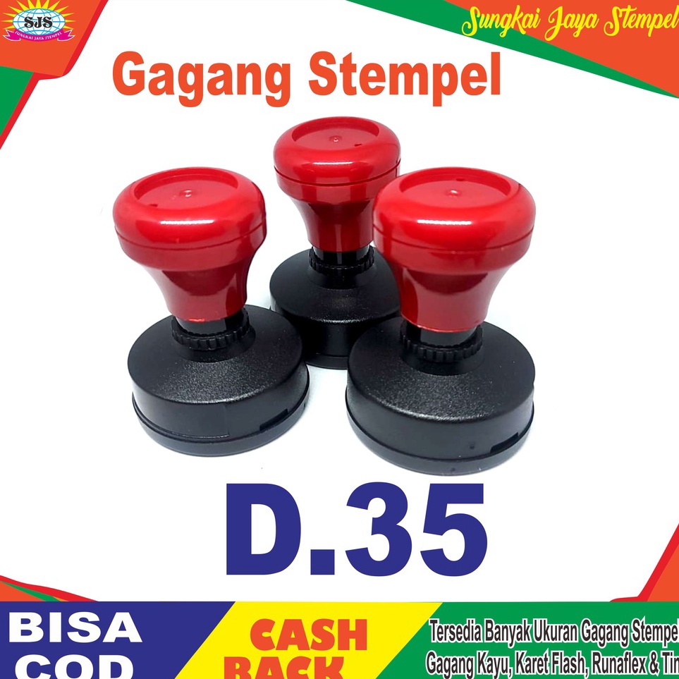 

Harga Murah Gagang stempel d35