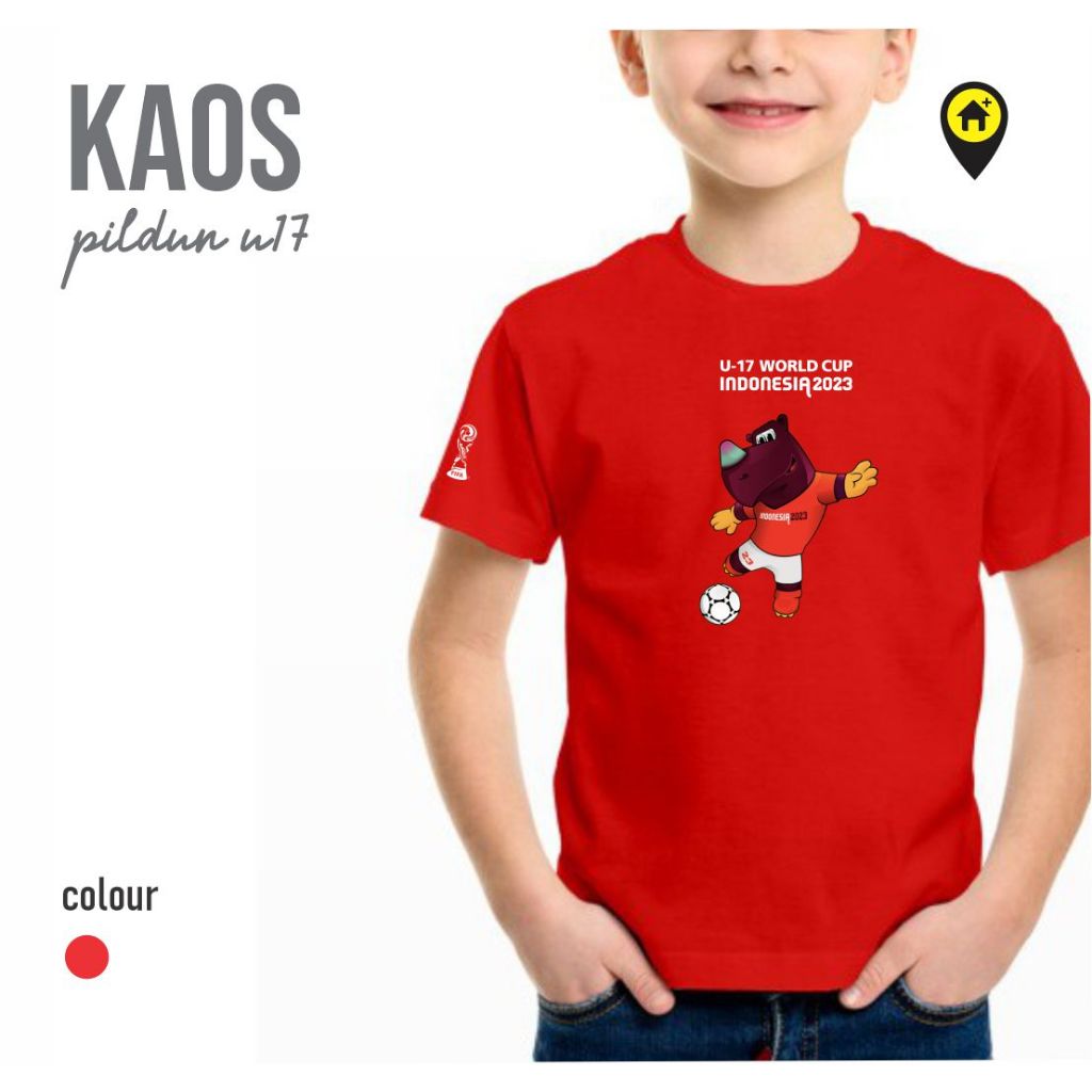 merchandise kaos piala dunia u17 indonesia, world cup u17 indonesia