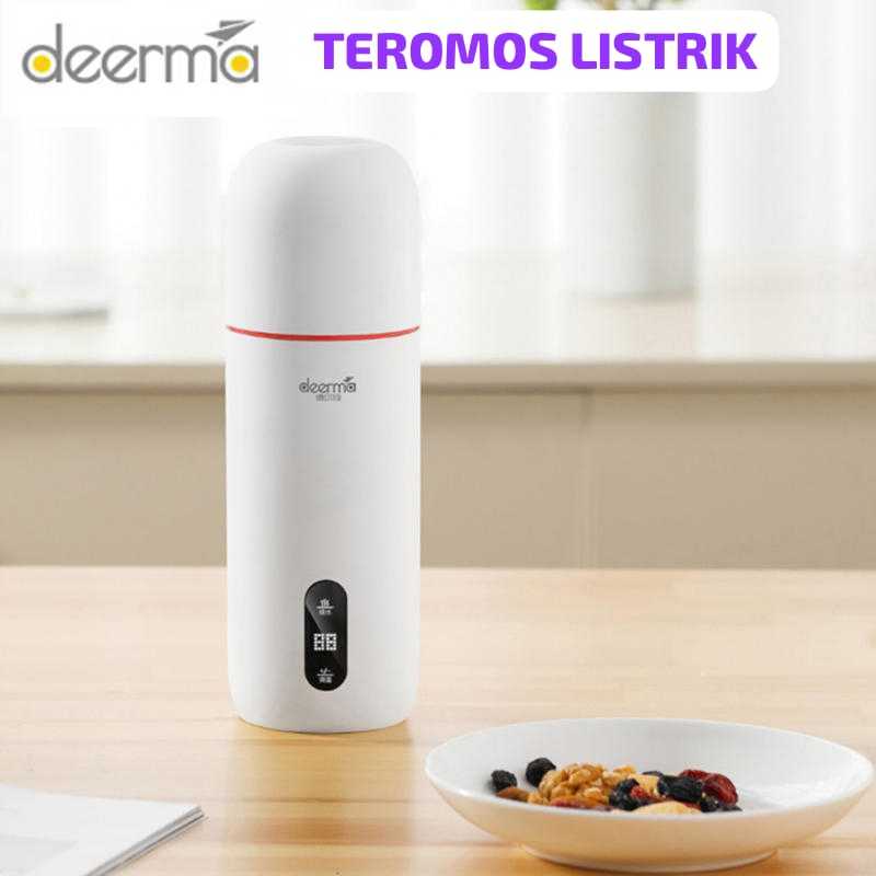 TEKO LISTRIK PORTABLE TEROMOS LISTRIK PORTABLE PEMANAS AIR 350ML
