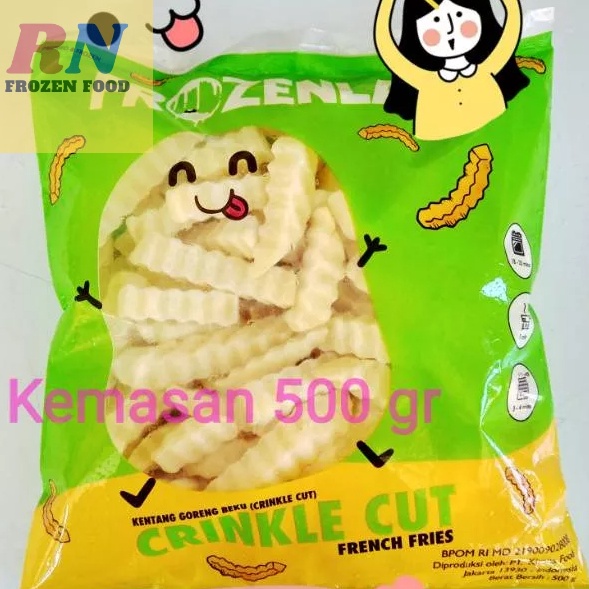 

Kentang Frozenland kemasan 500 gr