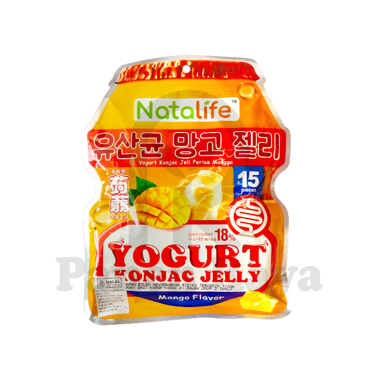 

Natalife Konjac Jelly Yogurt / Konjac Jelly Yogurt Rasa Apple / Mango / Original