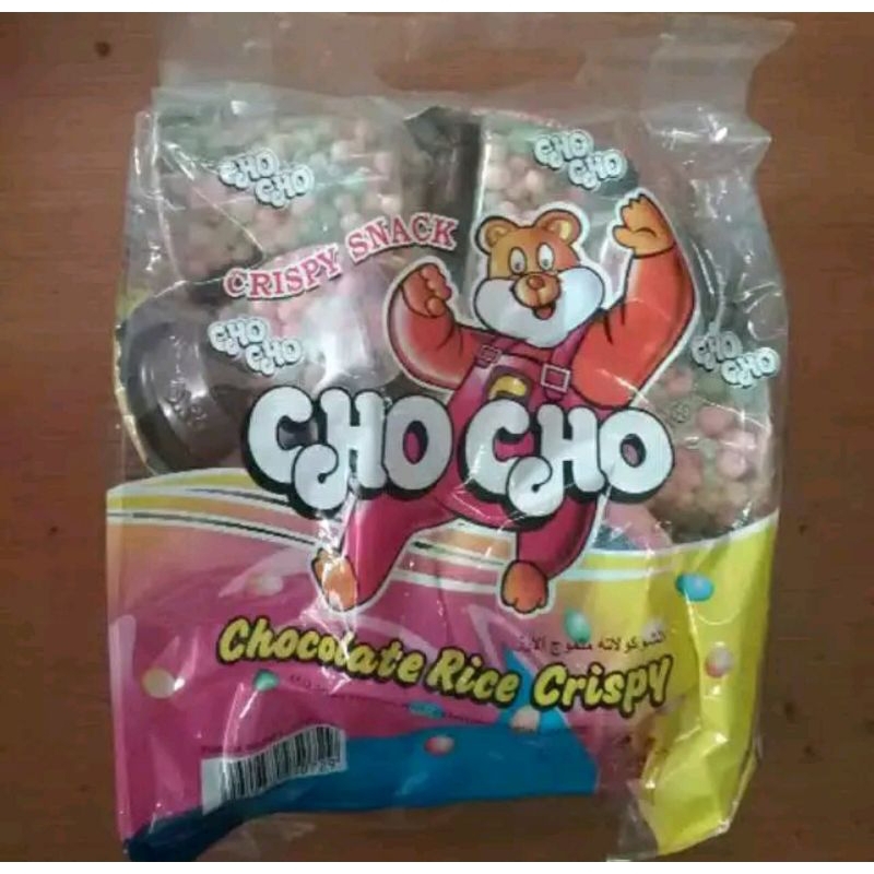 

CHO CHO CHOCOLATE RICE CRISPY 1 PACK ISI 12