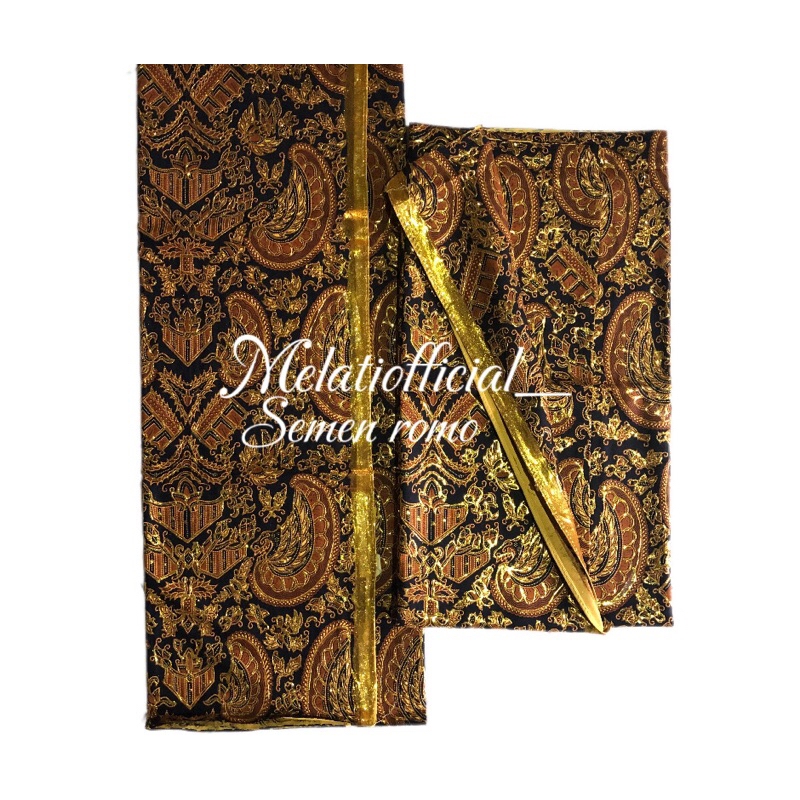 Kain Prada pengantin / kain batik prada / kain lembaran