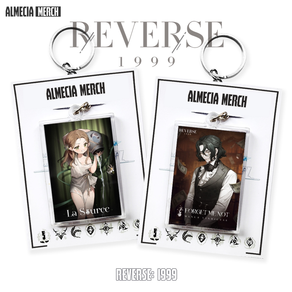 Gantungan Kunci Reverse1999 / Keychain Karakter Reverse 1999 Vol B