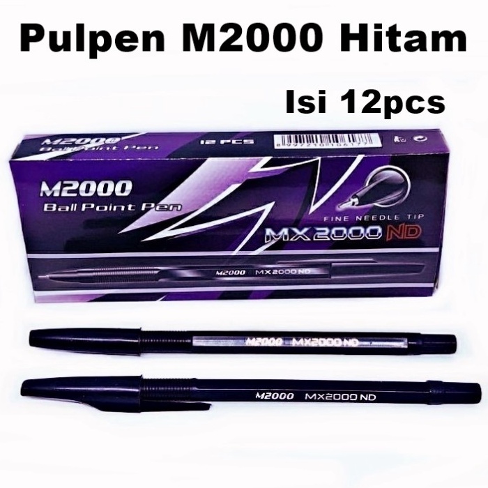 

Harga Termurah (12pc) PULPEN M 2000 HITAM NEEDLE TIP JARUM M2000 / PEN PENA MX 2000 Ready