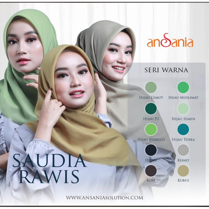 Jilbab Segiempat SAUDIA RAWIS | Saudia Rawis