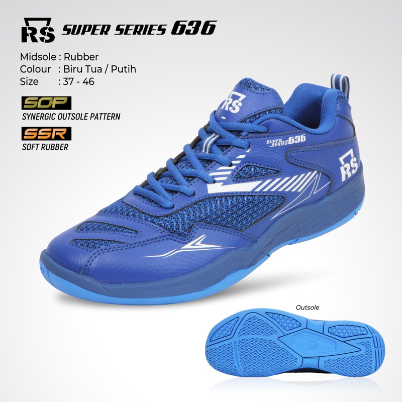 Sepatu Badminton RS Super Series 636