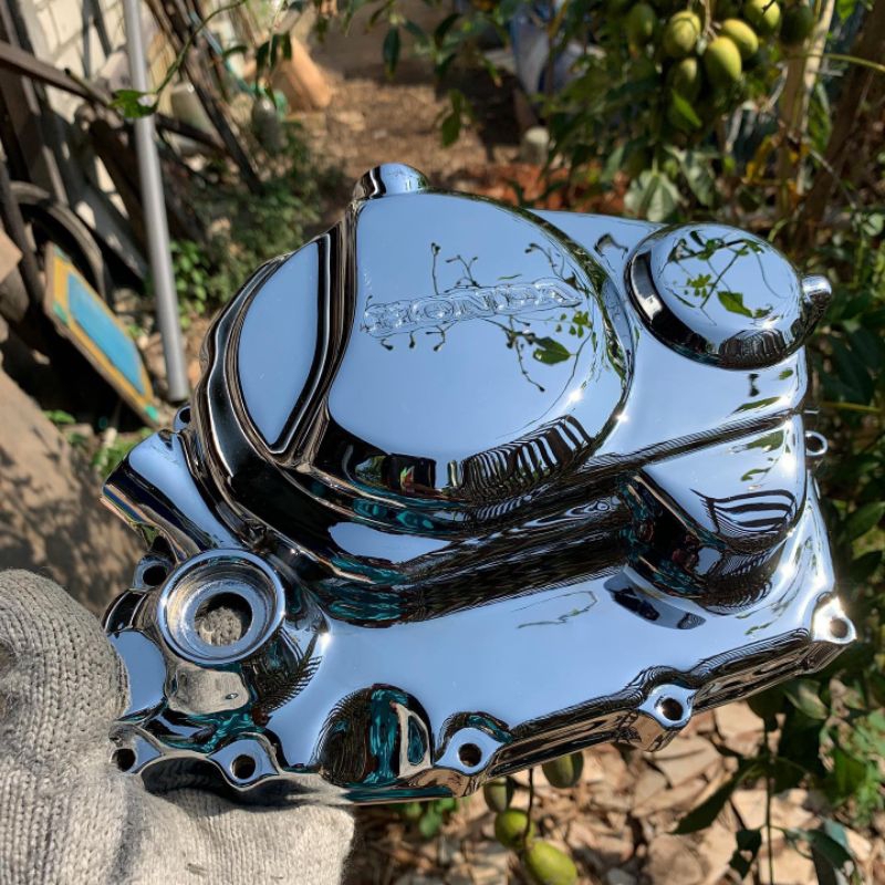 JASA CHROME krom celup blok kanan kiri bak magnet kopling all motor