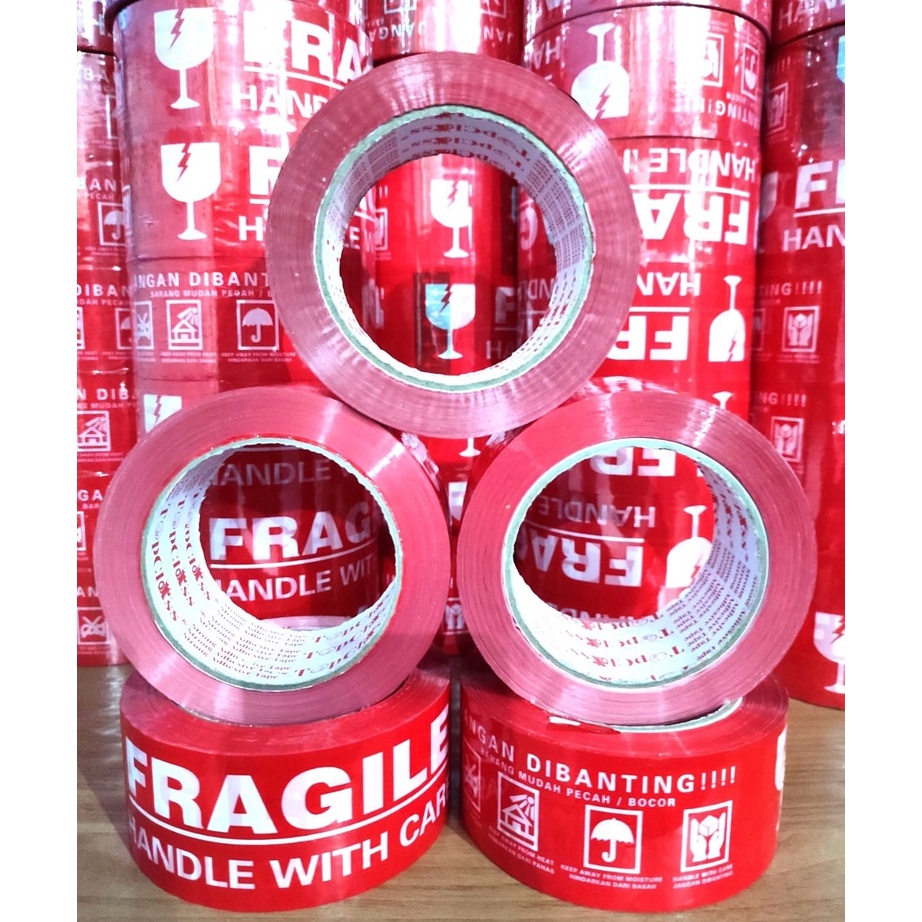 

Bayar Di Tempat LAKBAN FRAGILE MERAH 100 METER FULL x 48 MM BEST SELLER TERLARIS SUPER TEBAL