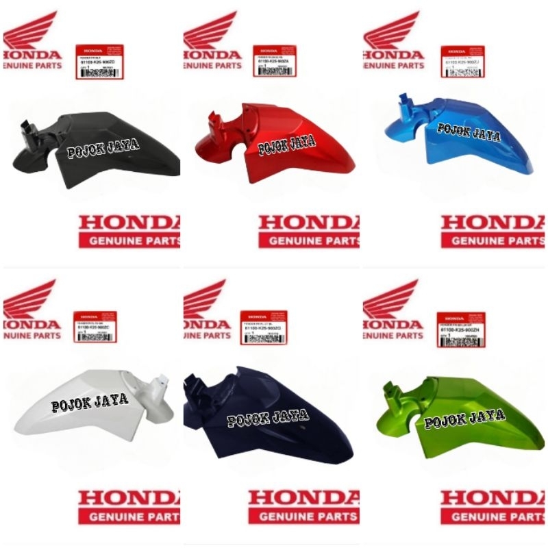 Spakbor depan honda Beat Fi Beat Fi Esp 2012-2016 Original AHM 61100-K25-900