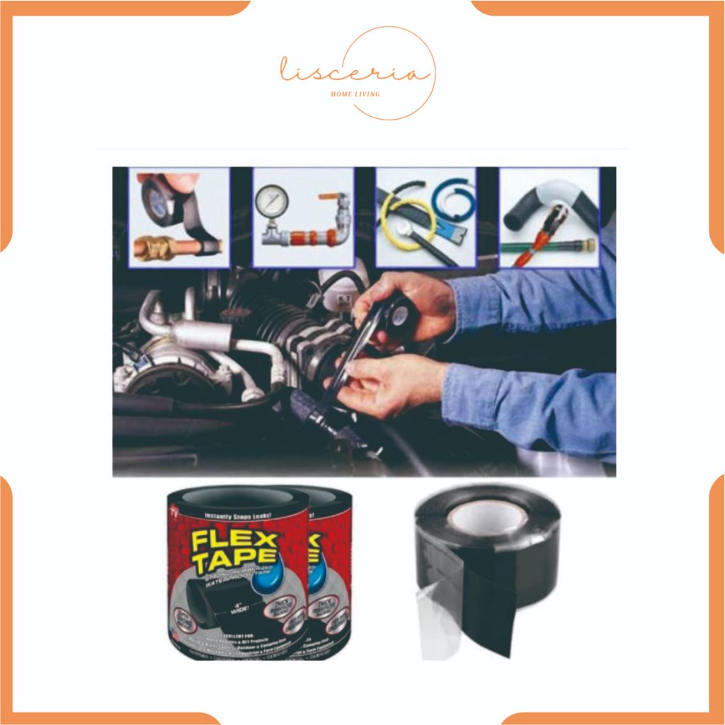 

[ LSC ] Flex Tape Waterproof Anti Bocor Waterproof Strong Kedap Air