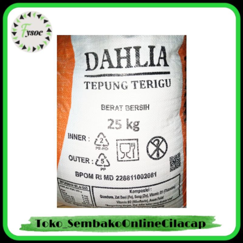 

TERIGU DAHLIA 500GR | TEPUNG KEMASAN REPACK