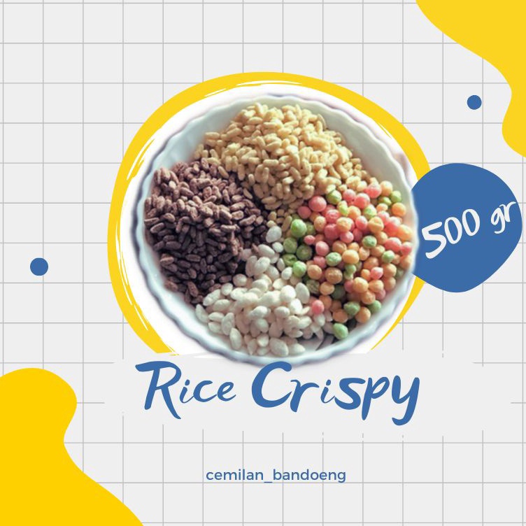 

Diskon Promo Aneka Rice Crispy kemasan 500gr Terbaru