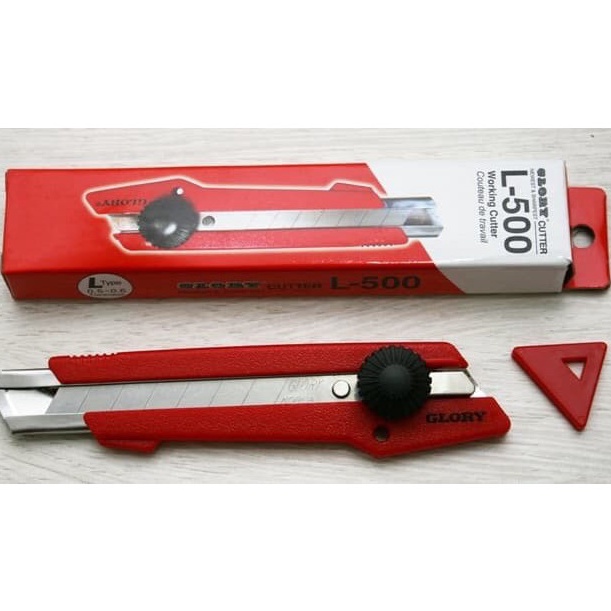 

Dijual PISAU CUTTER GLORY L500 BESAR