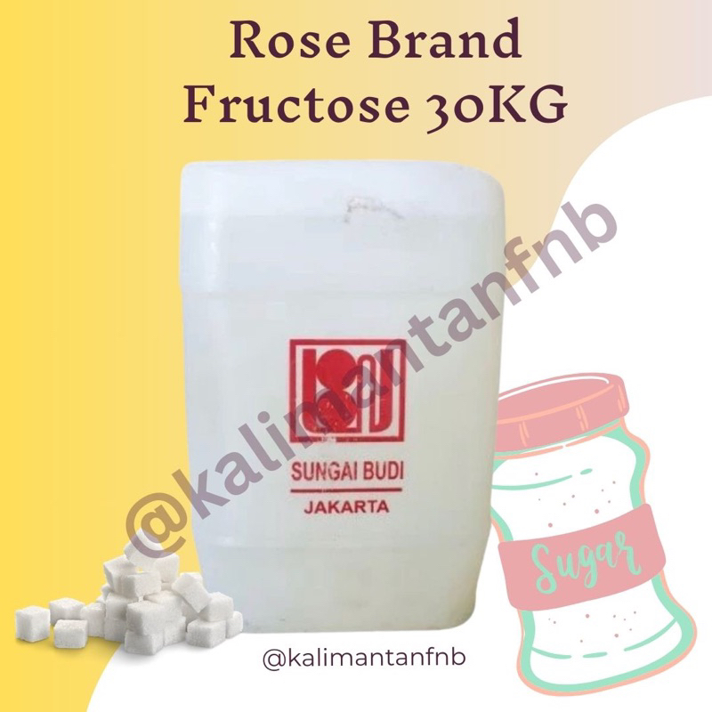 

Rose Brand Gula Cair Fructose 30kg