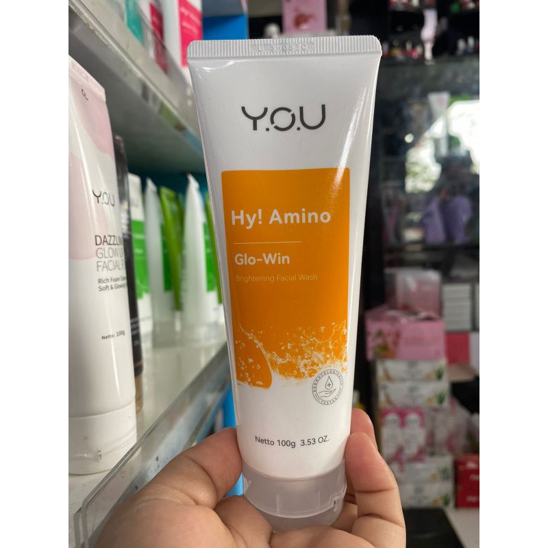 You hy amino glow-in facial wash