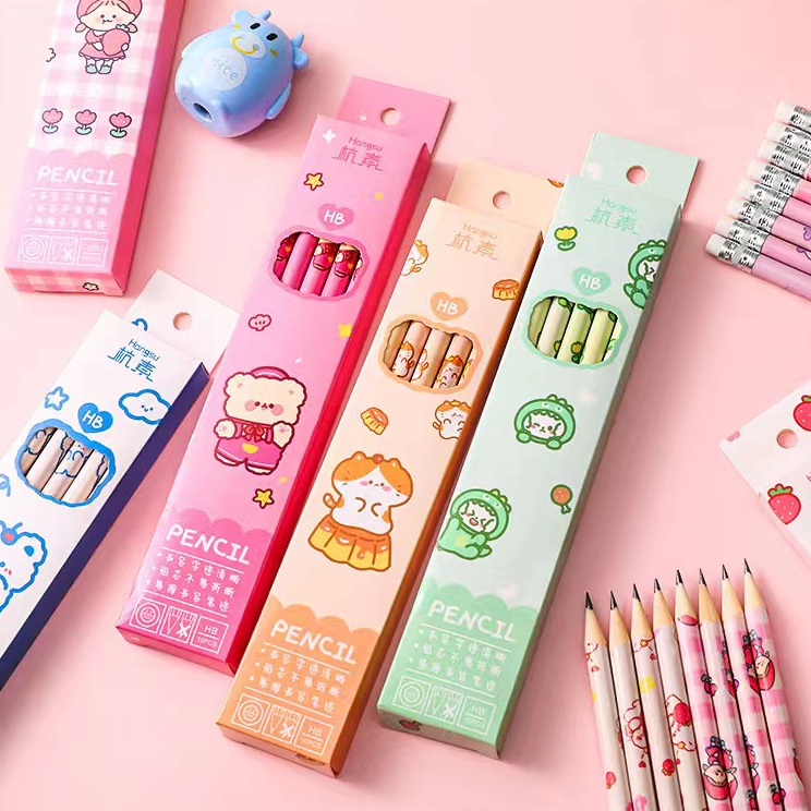 

Super Promo ED - 10PCS / SET PENSIL TULIS MOTIF + PENGHAPUS / PENSIL SET LUCU / ALAT TULIS PENSIL Terbaru