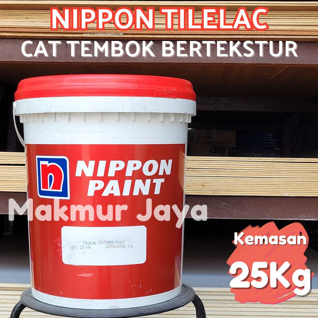 Nippon Tilelac Textured Paint 25Kg Cat Tembok Tekstur