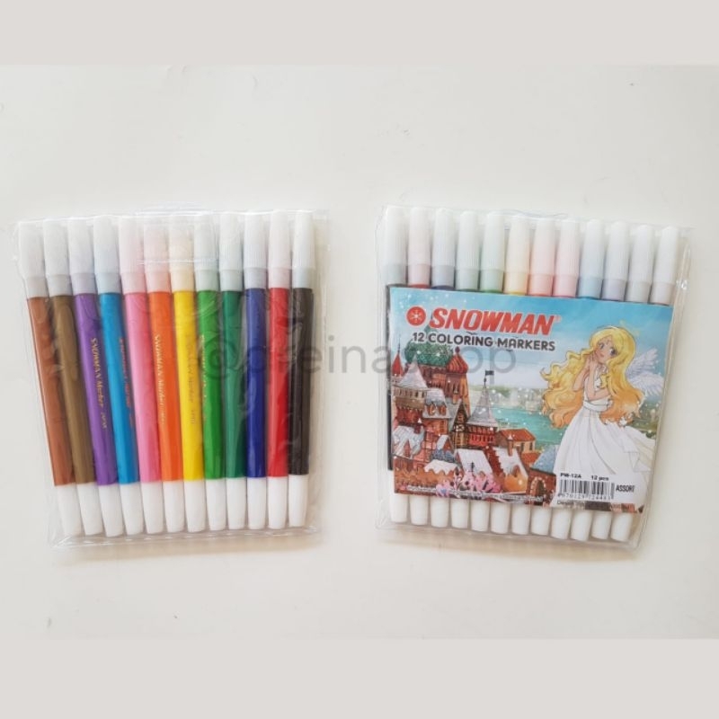 

#KarensMart Spidol Warna Snowman PW-12A