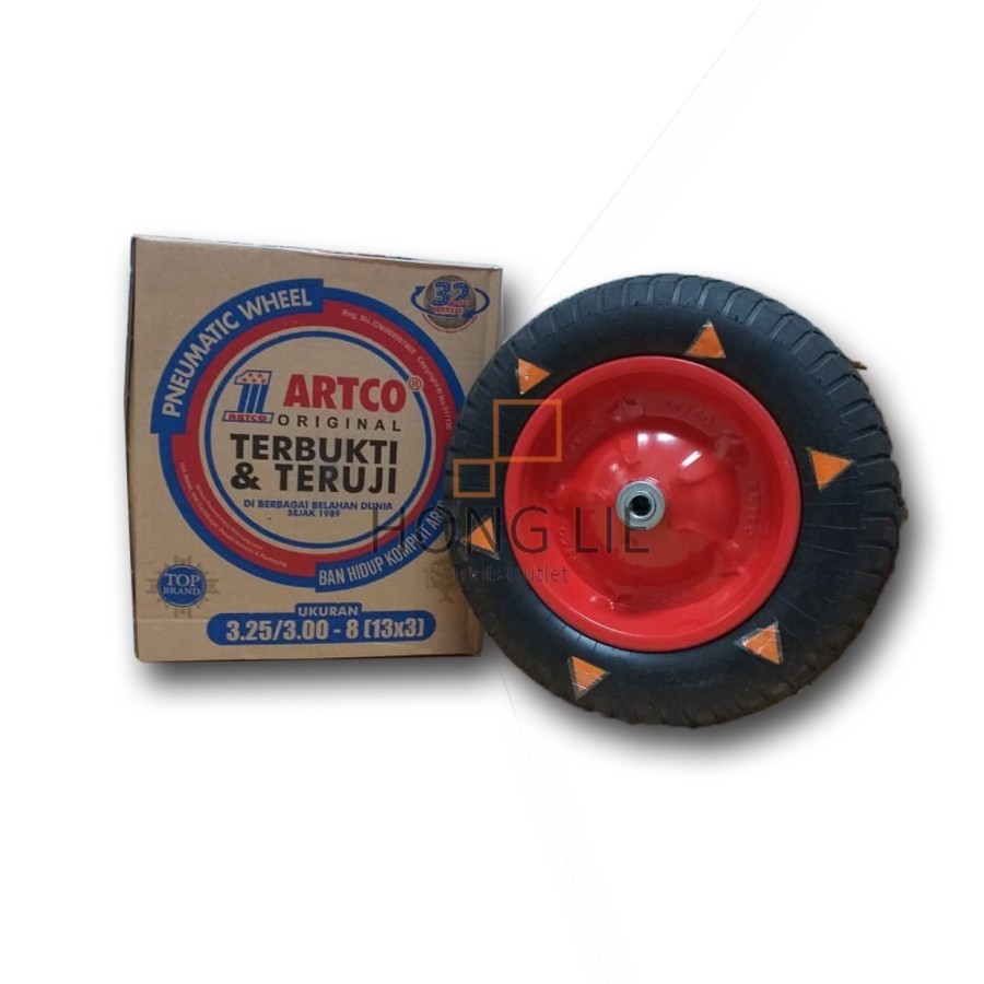 Ban Artco Hidup Komplit Velg Pelek Gerobak Sorong Lori Pasir