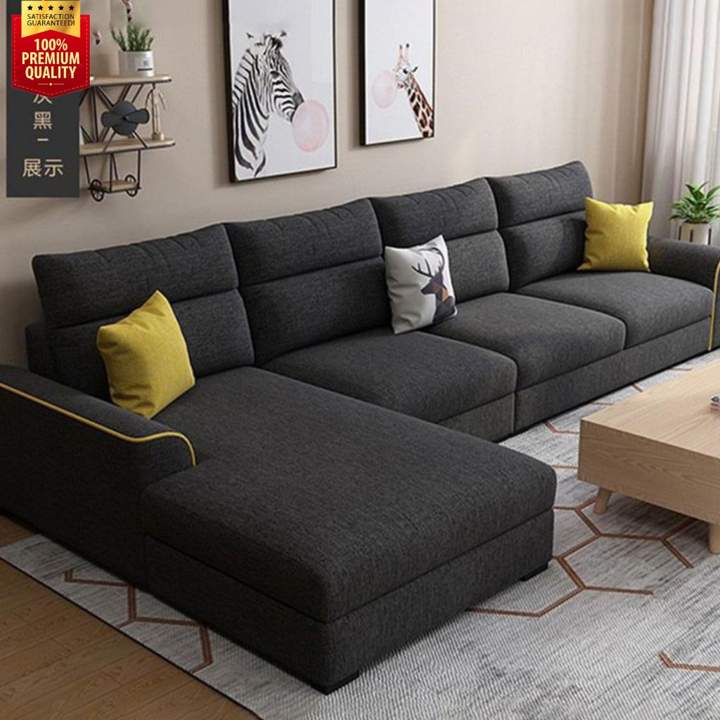 SOFA letter L mewah dan elegan modern berkualitas