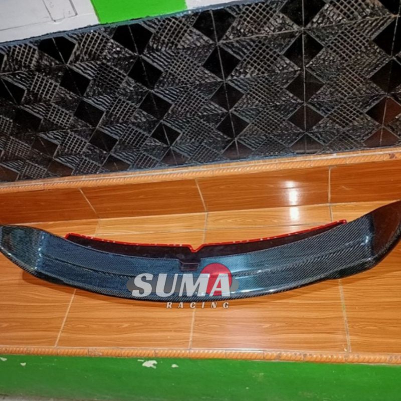 SPOILER TRD YARIS BAKPAO LAMA CARBON KEVLAR