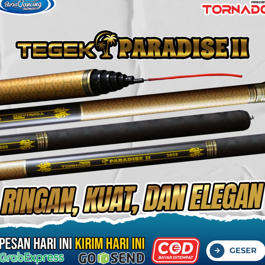 ✴Promo✴ Joran Tegek Paradise II Black and Gold 240cm 270cm 300cm 360cm 450cm 540cm 630cm Coating Car
