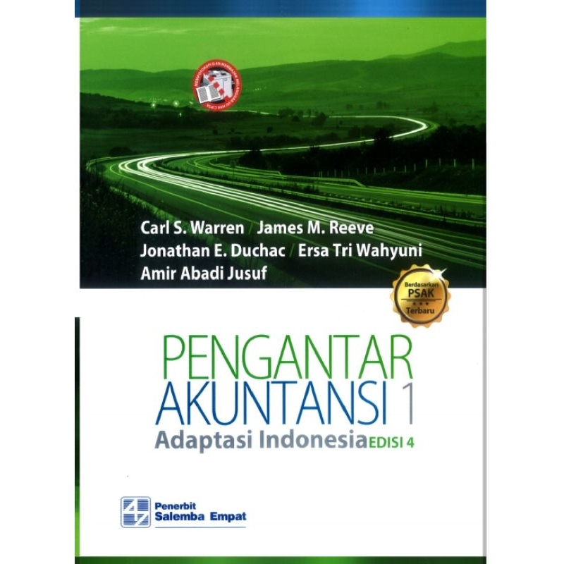 

Pengantar Akuntansi Adaptasi Indonesia edisi 4buku 1 by Warren Reeve