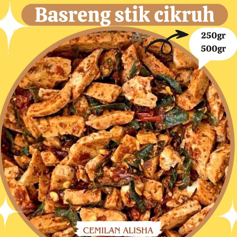 

Basreng pedas daun jeruk purut isi 250-500 gram