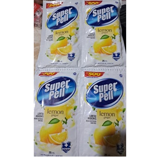 Super pell 20ml, fresh lemon isi 12 sachet