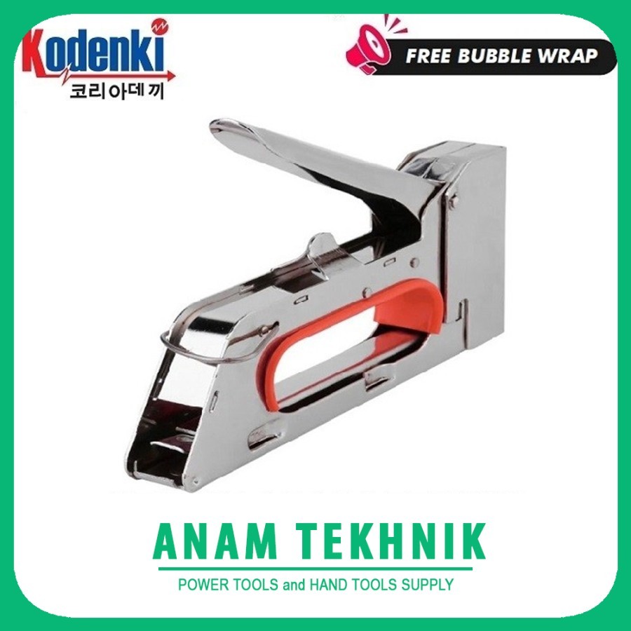 

Kodenki Stapler Gun R23 Alat Staples Tembak Jok Motor Sofa 13/6 13/8mm